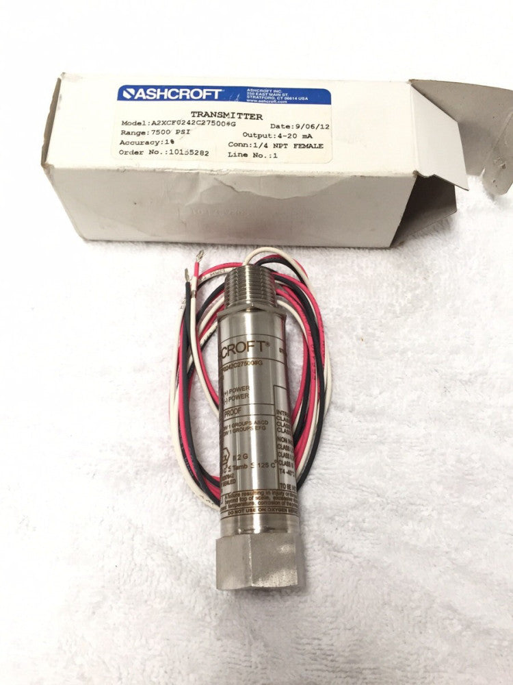 Ashcroft A2XCF0242C27500 Transmitter