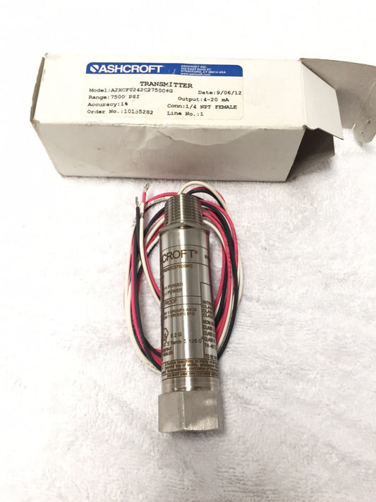 Ashcroft A2XCF0242C27500 Transmitter