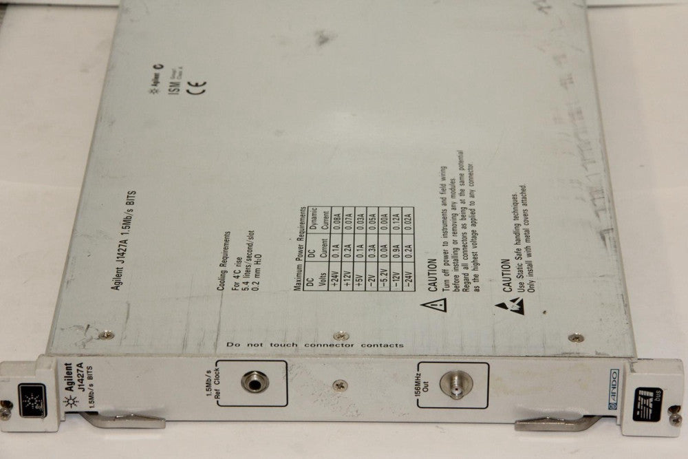 AGILENT J1427A Bit Error Rate Tester for 10G SpectralBER System