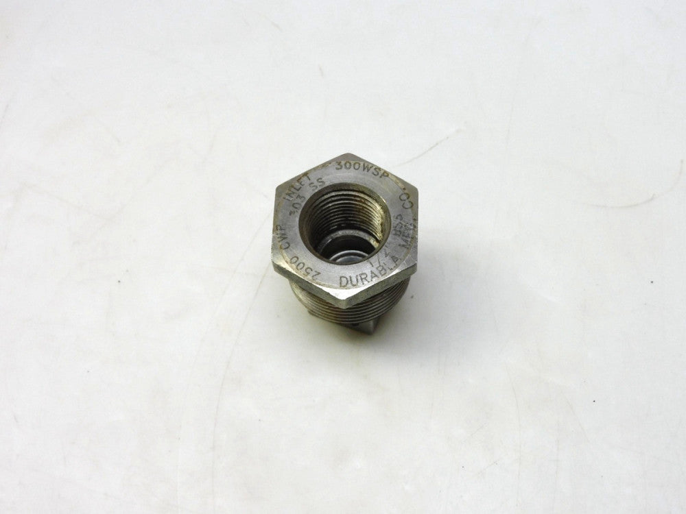 DURABLA BASIC CHECK UNIT 2500CWP BSS 1/2'' NPT 303SS 300WSP STAINLESS STEEL