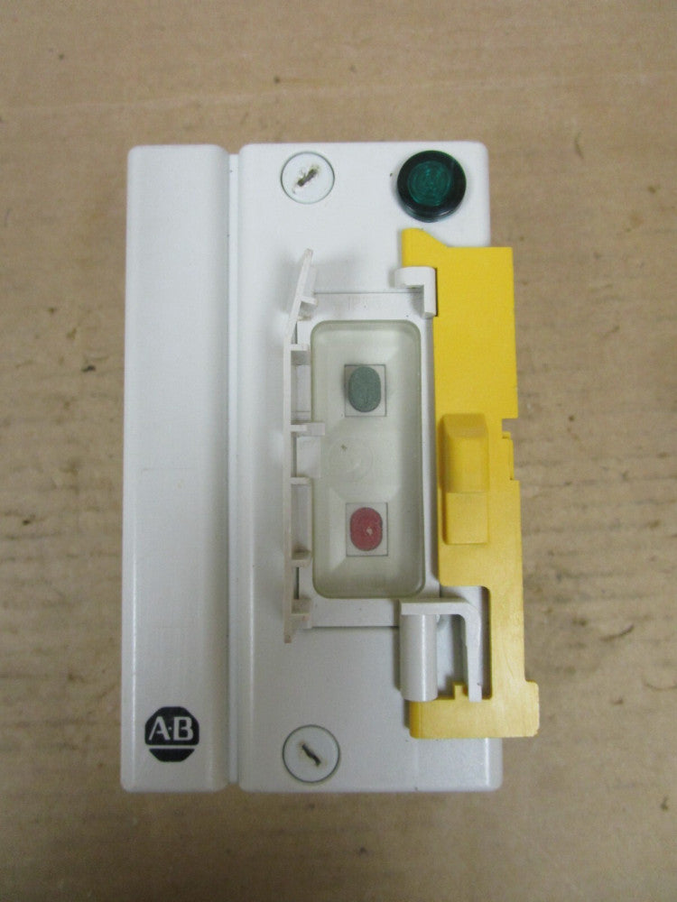 ALLEN BRADLEY ENCLOSED MANUAL MOTOR STARTER 140-MN-0630 SER D 4.0-6.3A