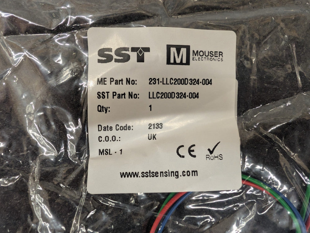 New, SST, LLC200D324-004, Liquid Level Sensor
