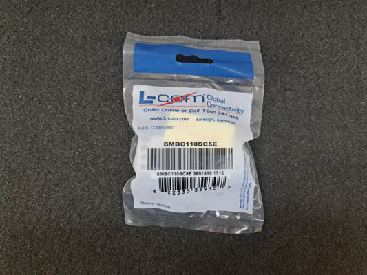 New, L-Com, SMBC110SC5E, Shielded Category 5e Rated Inline Coupler 110 Punch-Dow