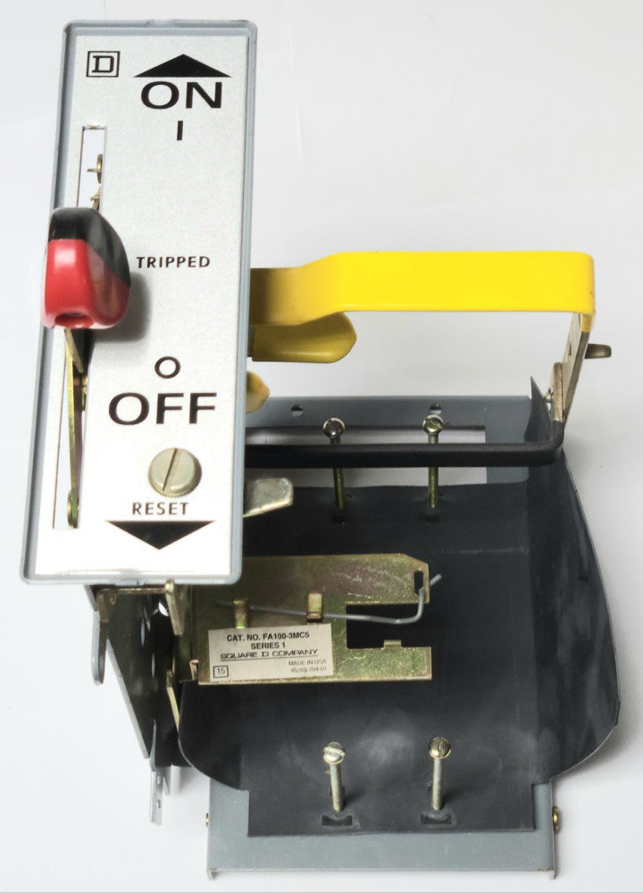SQUARE D FA100 3MC5 MCC MODEL 5 Bucket Breaker Handle Operating Mechanism ON OFF