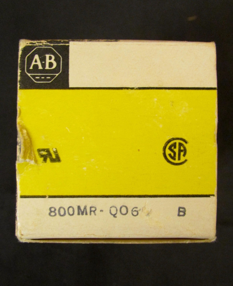 Allen Bradley Series B Pilot Light 6 V AC DC 22 MM No Lens 800MR Q06 