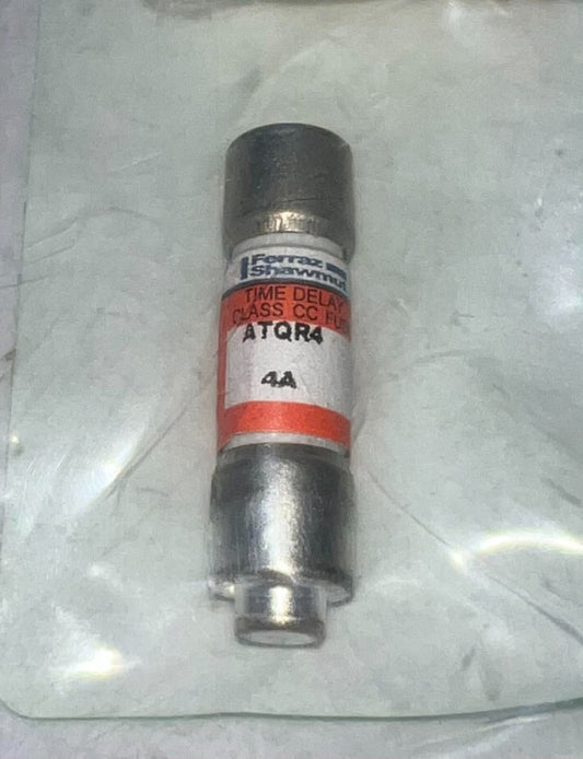 BTC POWER FERRAZ SHAWMUT MERSEN ATQR4 Class CC TIME Delay Fuse 600V 4A ATQR