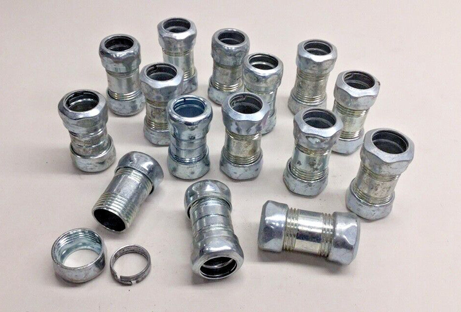 ETP 6050S Used Fitting 1/2 Compression Coupling 0.50" (Pack of 15)