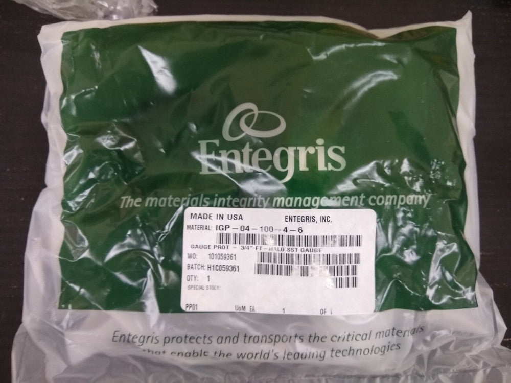 New, Entegris, IGP-04-100-4-6, Inline Gauge Protector