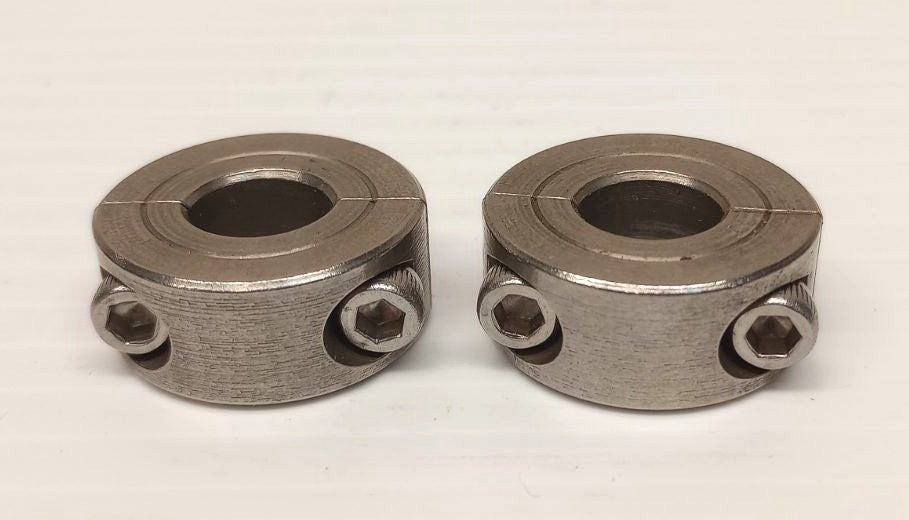 Ruland Type SPB-5-SS 5/16" Bore Stainless Steel 2 Piece Shaft Collar (Pack Of 2)