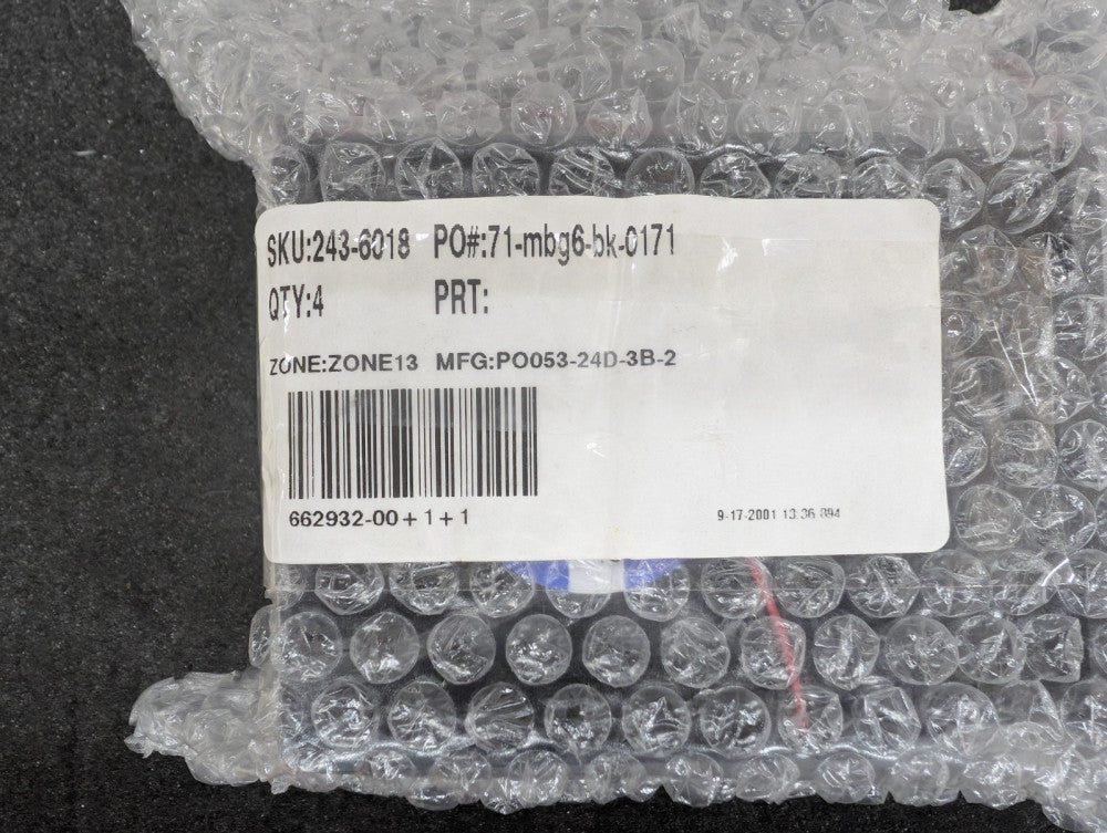 New, Interfan, PO053-24D-3B-2, Axial Cooling Fan 24VDC 