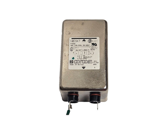Corcom 10ESK7 EMI Power Line Filter F7232 120/250V 10 A Amp