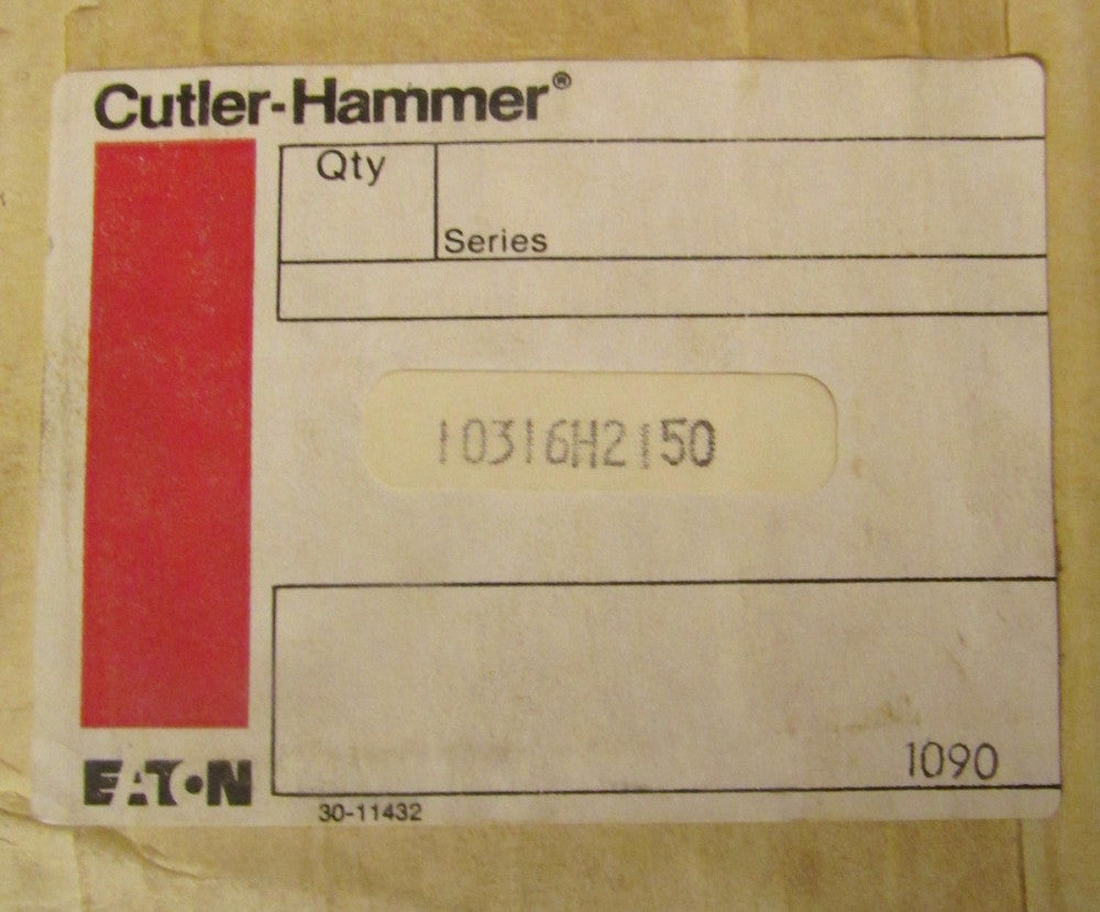 CUTLER HAMMER 10316 H2150A Heavy Duty 600 V Brass Limit Switch 10316H 2150