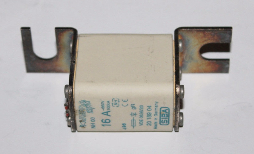 SIBA ULTRA RAPID NH00 VDE 0636/23 20 189 04 16 Amp Fuse 660V