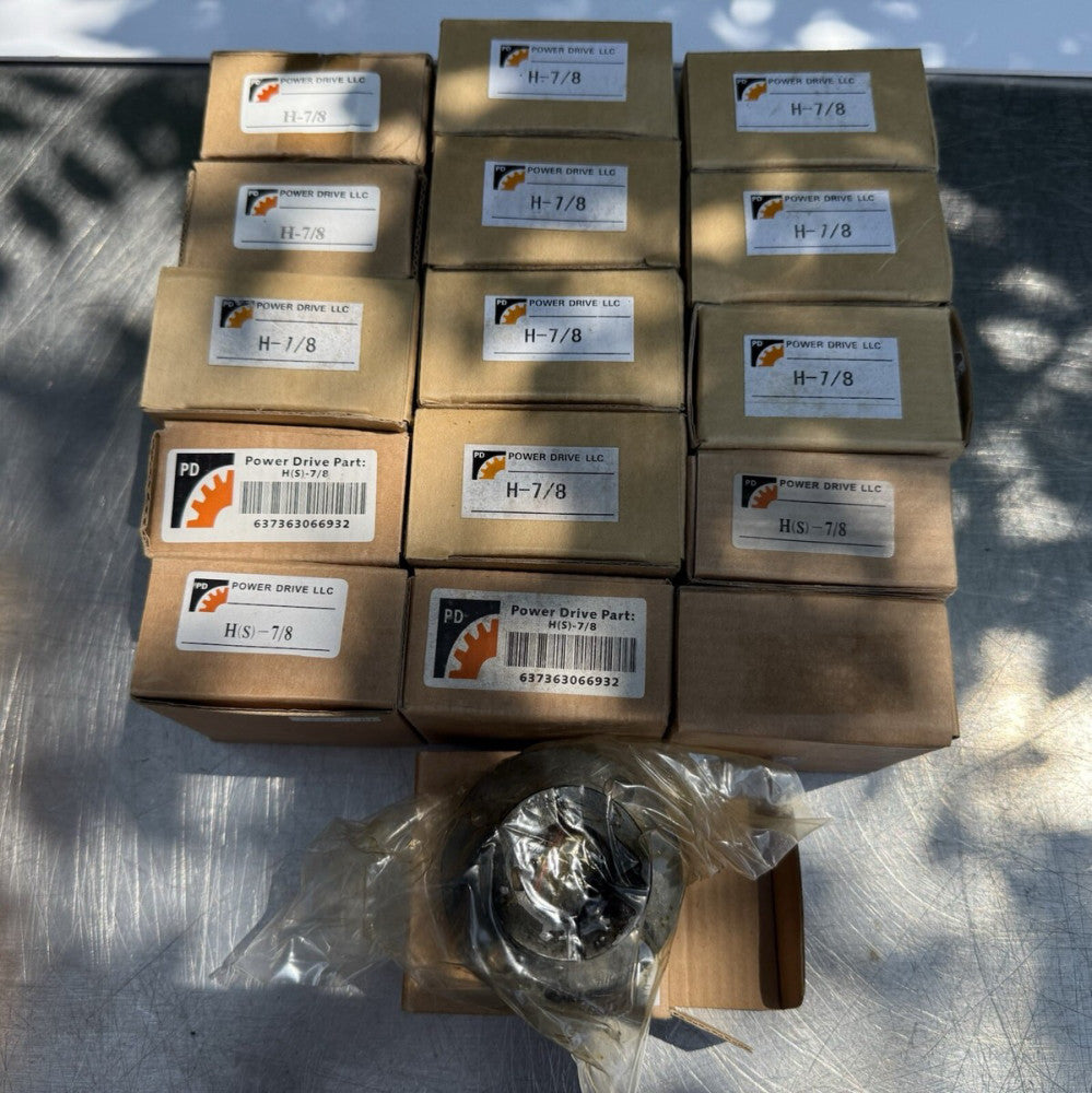 Lot of 16 - PowerDrive H-7/8" Split Taper Bushing - New