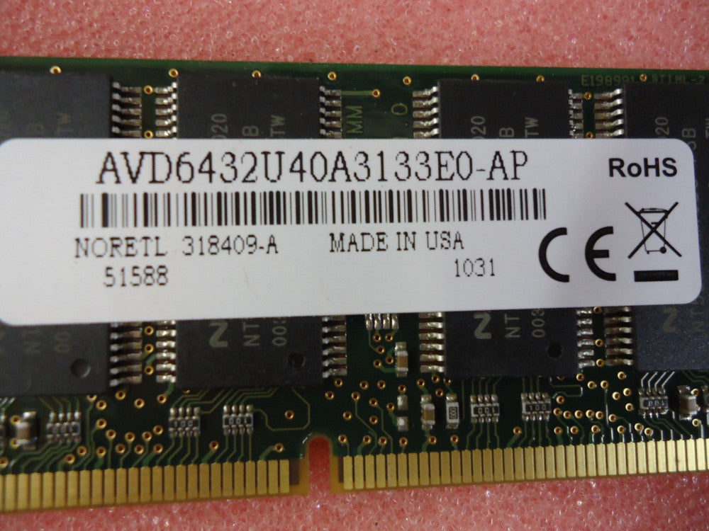 AVD6432U40A3133E0-AP Avant MOD, DRAM 32MX64, 3.3V, SODIMM Brand New!