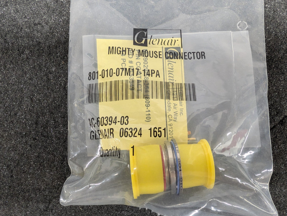 New, Glenair, 801-010-07M17-14PA, MIGHT MOUSE CONNECTOR