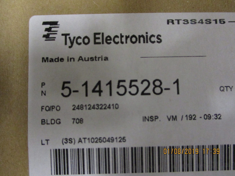 5-1415528-1 AMP/Tyco General Purpose Relays RT3S4S15 BRAND NEW! @ 2 Pieces