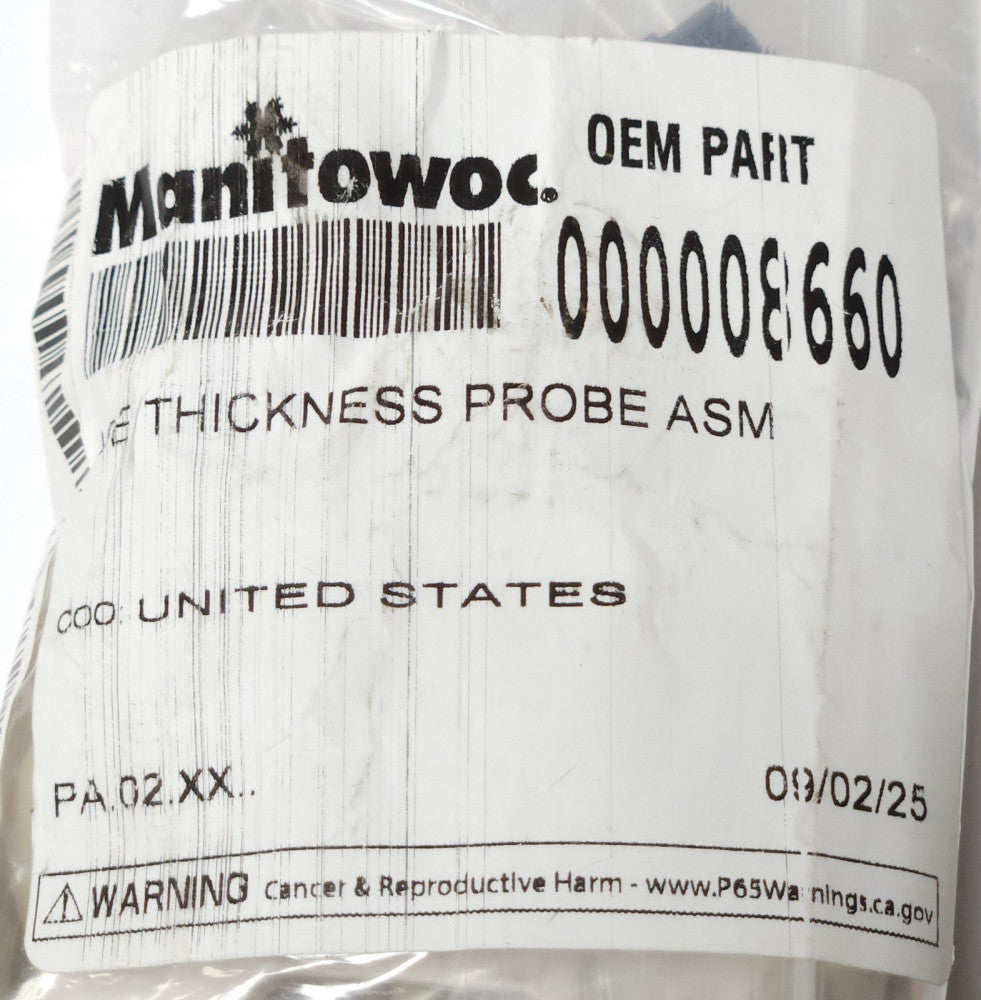 SEALED MANITOWOC 000008660 ICE Thickness Probe ASM OEM PART Assembly