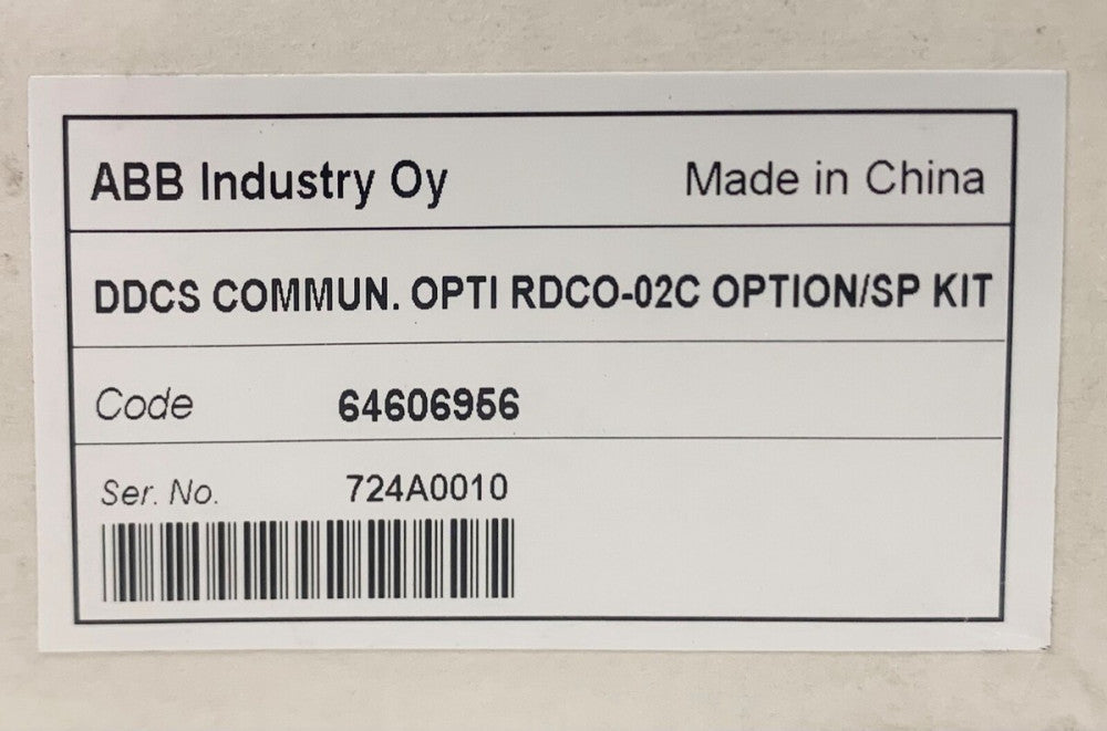 ABB OPTI RDCO 02C Options SP KIT DDCS Communications Module RCSO-Q2C 