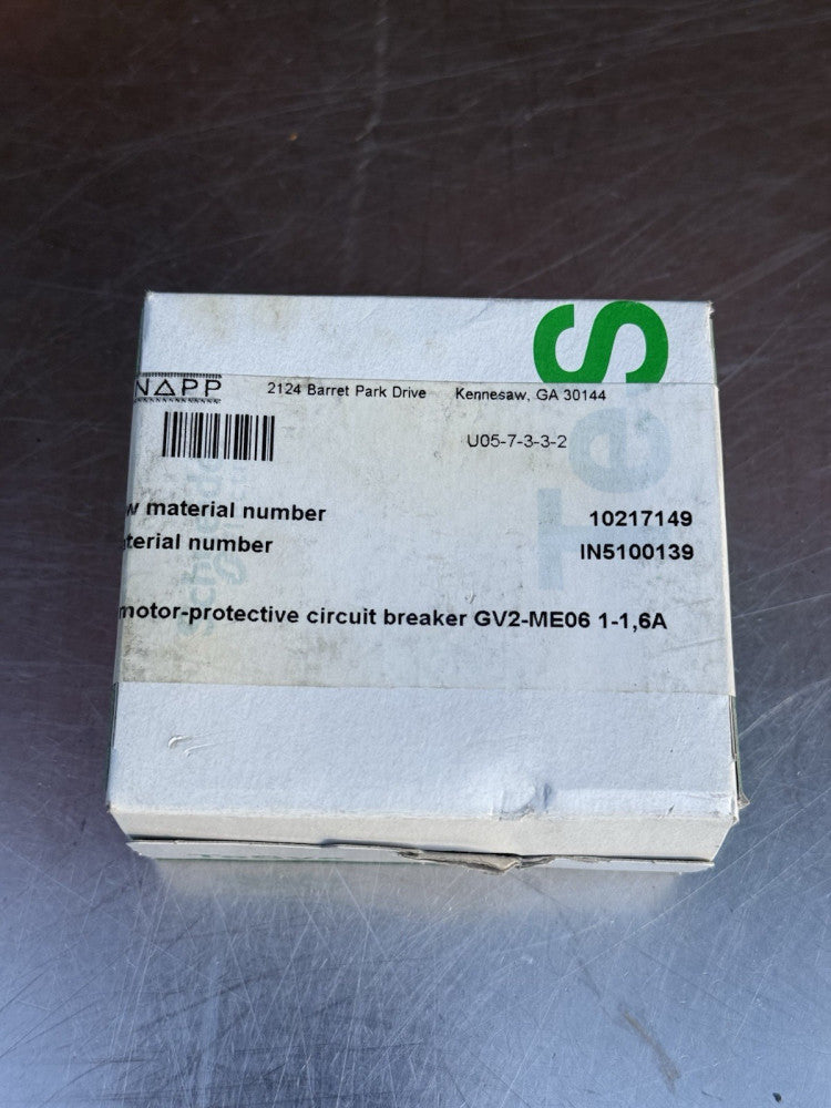 Schneider Electric GV2ME06 Motor Circuit Breaker - New