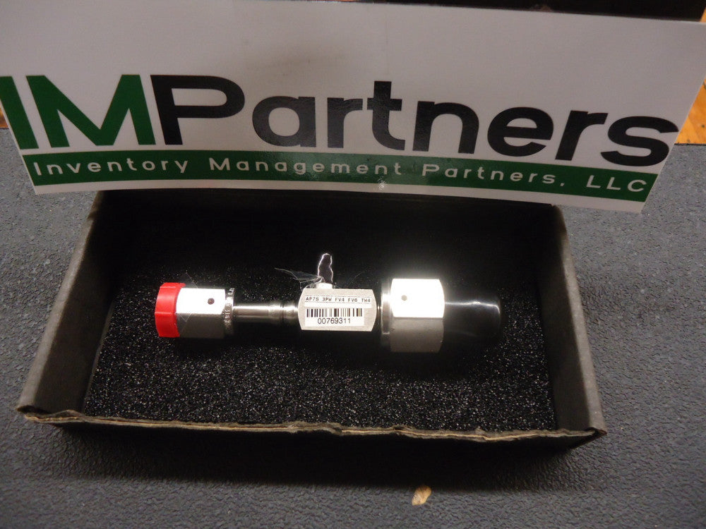 AP7S-3PW-FV4-FV6-TW4 AP Tech Vac Gen Module SS 1/4"FSF-3/8"FSF -TBW-1 BRAND NEW!