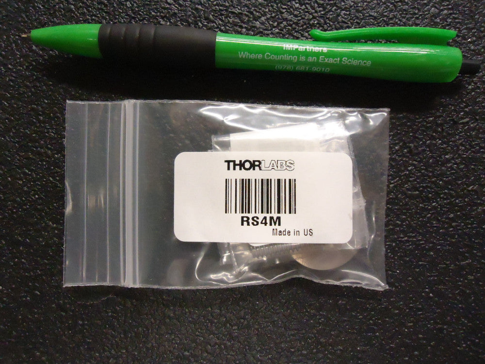 ThorLabs RS4M Ø25.0 mm Pillar Post Spacer, Thickness = 4 mm. Brand New!