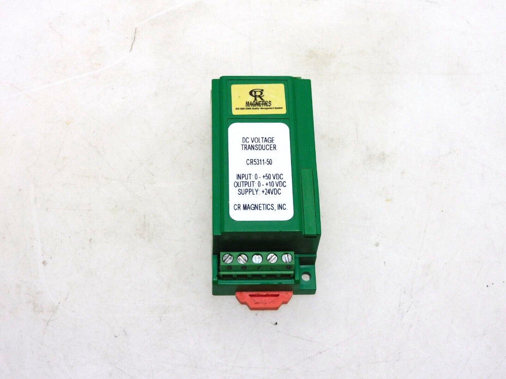 CR MAGNETICS DC VOLTAGE TRANSDUCER CR5311-50 50VDC 24VDC