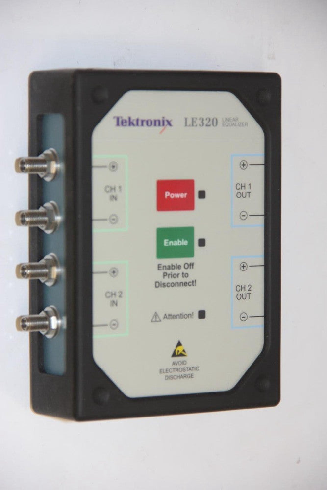 TEKTRONIX LE320 High Performance Programmable Linear Equalizer No Power Adapter