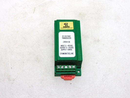 CR MAGNETICS DC VOLTAGE TRANSDUCER CR5311-50 50VDC 24VDC