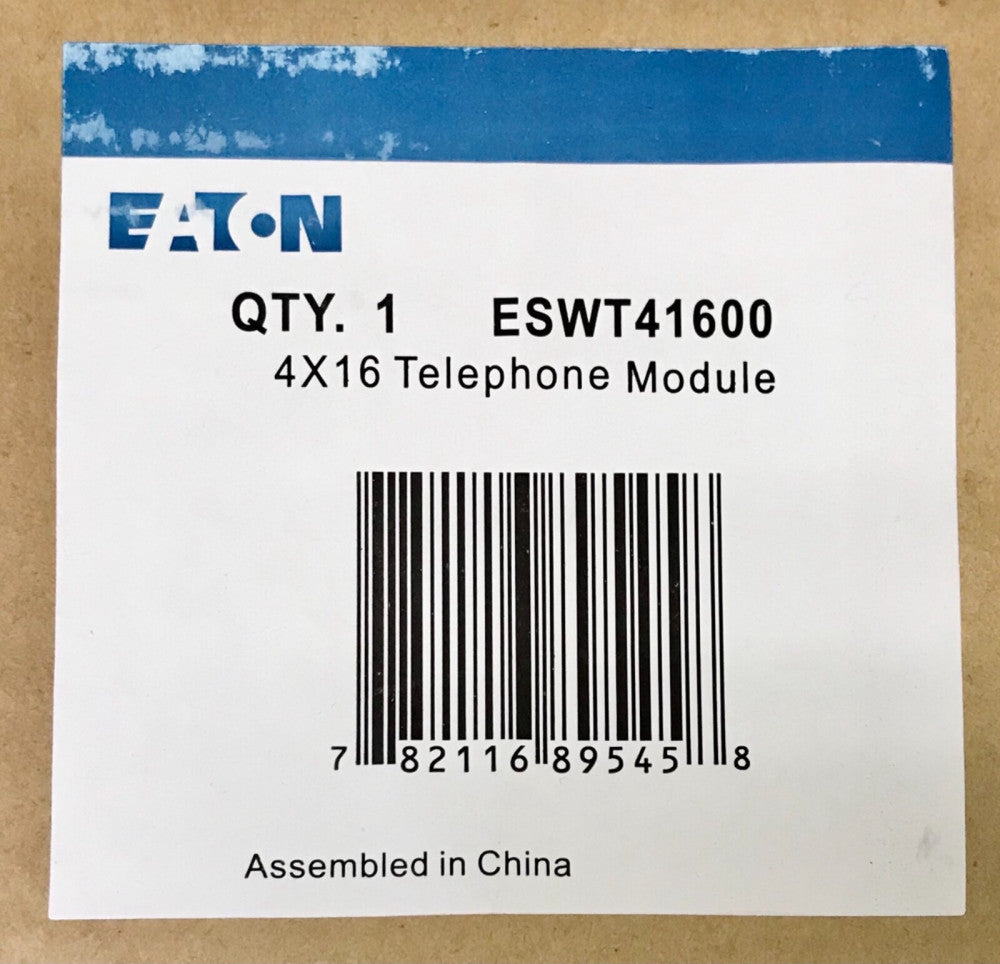 EATON ESWT41600 4X16 Telephone Module WRJ31X RJ45 16 Port