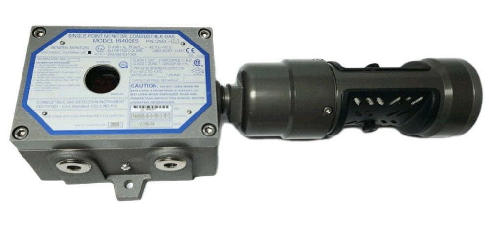 GENERAL MONITORS IR400 4 01 1 20 10 with IR4000S 0 0 00 1 0 1 Combustible Gas
