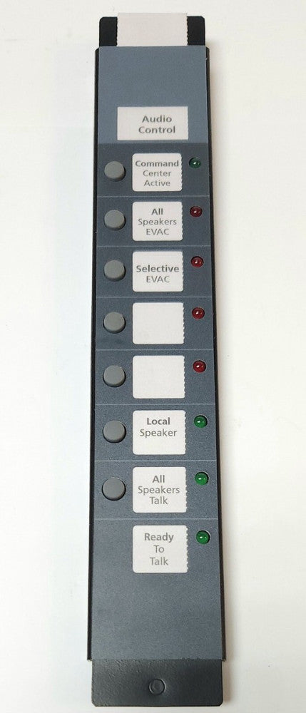 SIMPLEX 4100 1252 Audio Operator Interface I CHANNEL MODULE 8 SWITCH 8/16 LED