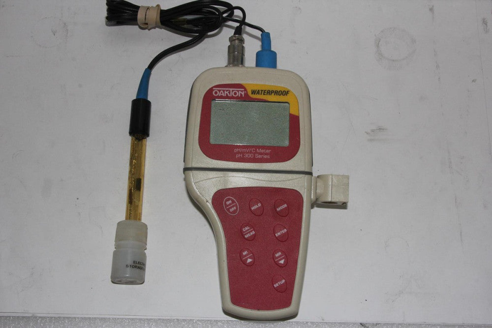 OAKTON 54X002608 pH 300 Series pH/mV/C Meter