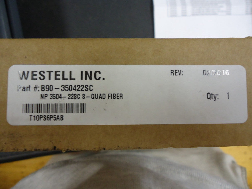 B90-350422SC WESTELL QUADJACK 4DS1 PIPELINE BRAND NEW!