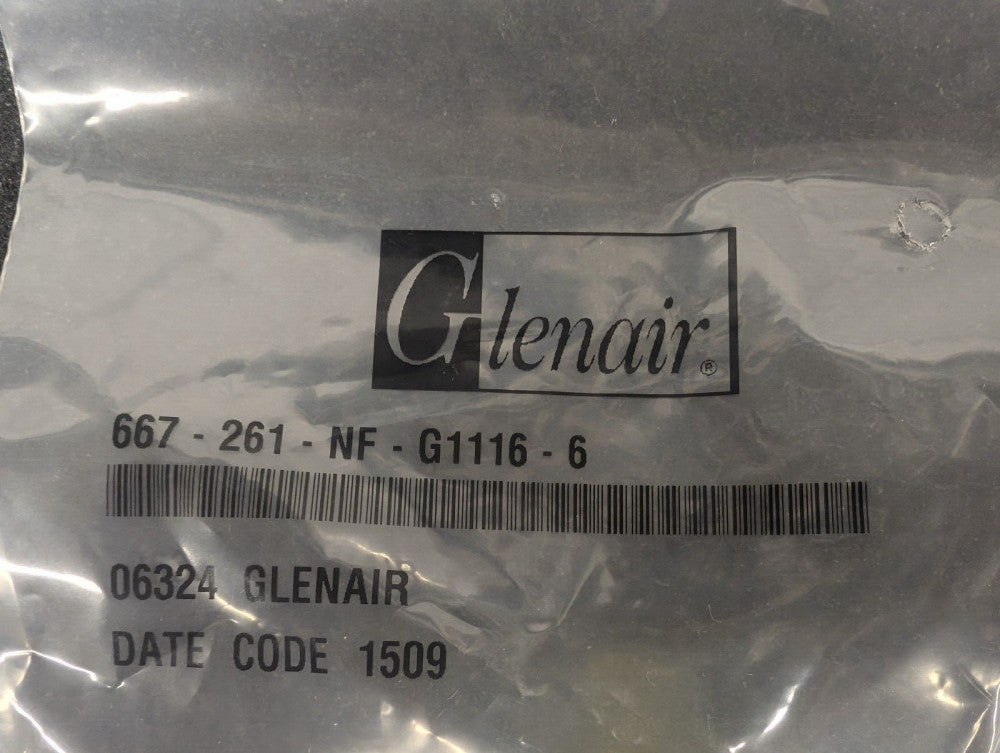 New, Glenair, 667-261-NF-G1116-6, PROTECTIVE COVER