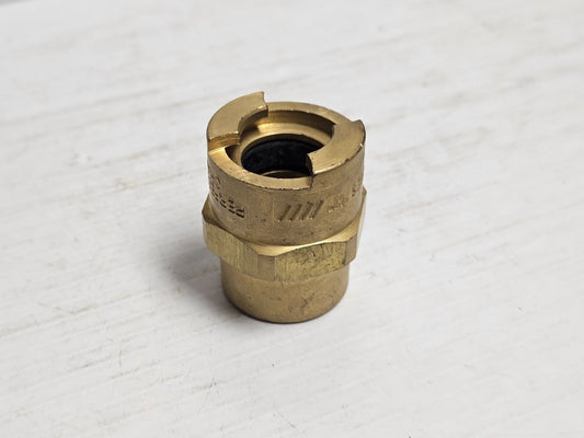 NEW PERFECTING FEMALE BRASS THREADED END COUPLER 4NF6-B SERIES N 3/4" NPT
