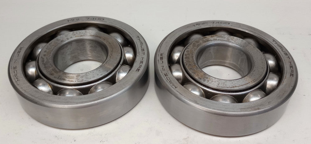 MRC 7409DB Angular Contact Ball Bearing Set 45mm ID X 120mm OD X 29mm W 7409-DB