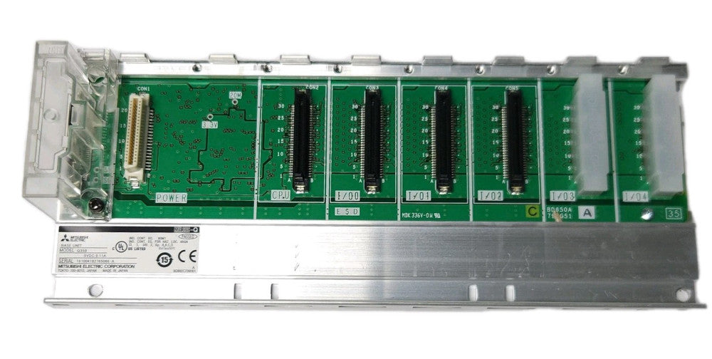 MITSUBISHI Q35B MELSEC PLC Base Chassis Module 5 Slot Plus CPU