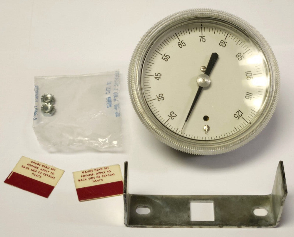 804071D 804071AP Pressure Guage 4" 25 PSI to 125 PSI 4 Inch Diameter