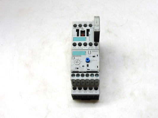 SIEMENS 3RT1015-1BB41 STARTER 24VDC W/ 3RB2016-1SB0 3-12A & 3RT1916-1DG00