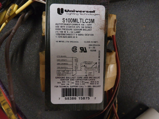 S100MLTLC3M-500K Universal Lighting Core and Coil Ballast Kit  BRAND NEW!