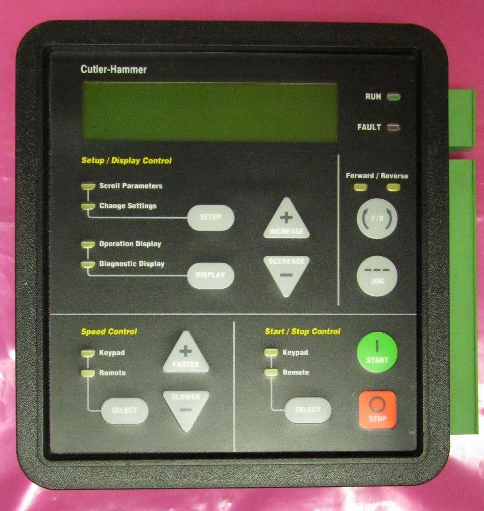CUTLER HAMMER 15-1086-3A AF95 Drive Keypad Terminal Programmer 15 1086 3 
