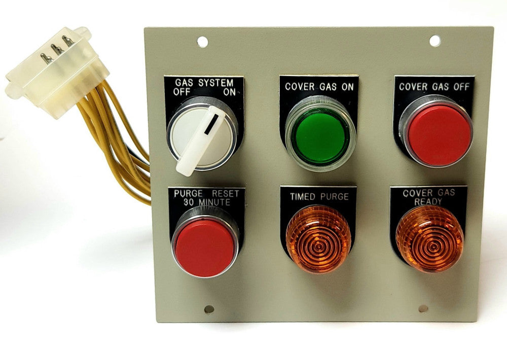 BTU INTERNATIONAL 5183328 GAS BURNER HOOD Purge Control Panel Gas System ON OFF