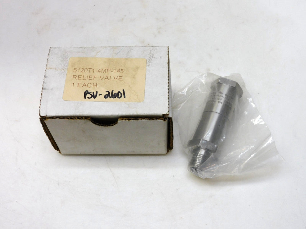 Circle Seal 5120T1-4MP-145 Relief Valve 1/2" npt