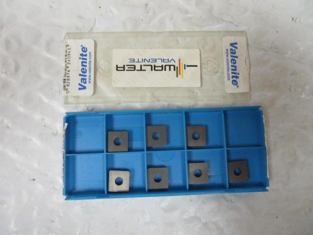 Lot Of 7  Valenite  Carbide  Inserts SNEA 322