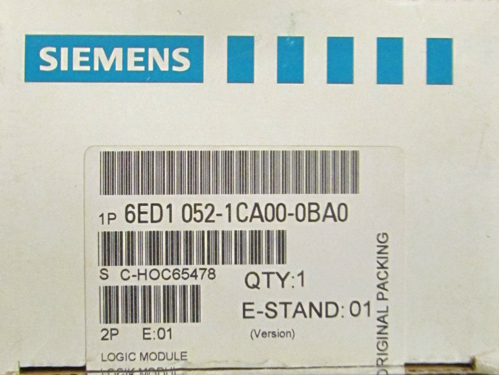 SIEMENS LOGO 24 Logic Module 6ED1 052 1CA00 0BA0