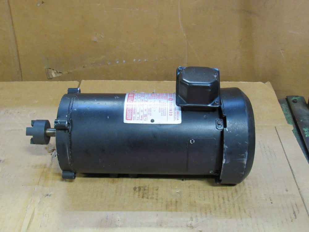 GE General Electric Adjustable Speed Drive Motor 5BPB56SAA200 1725Rpm 1Hp 90V dc