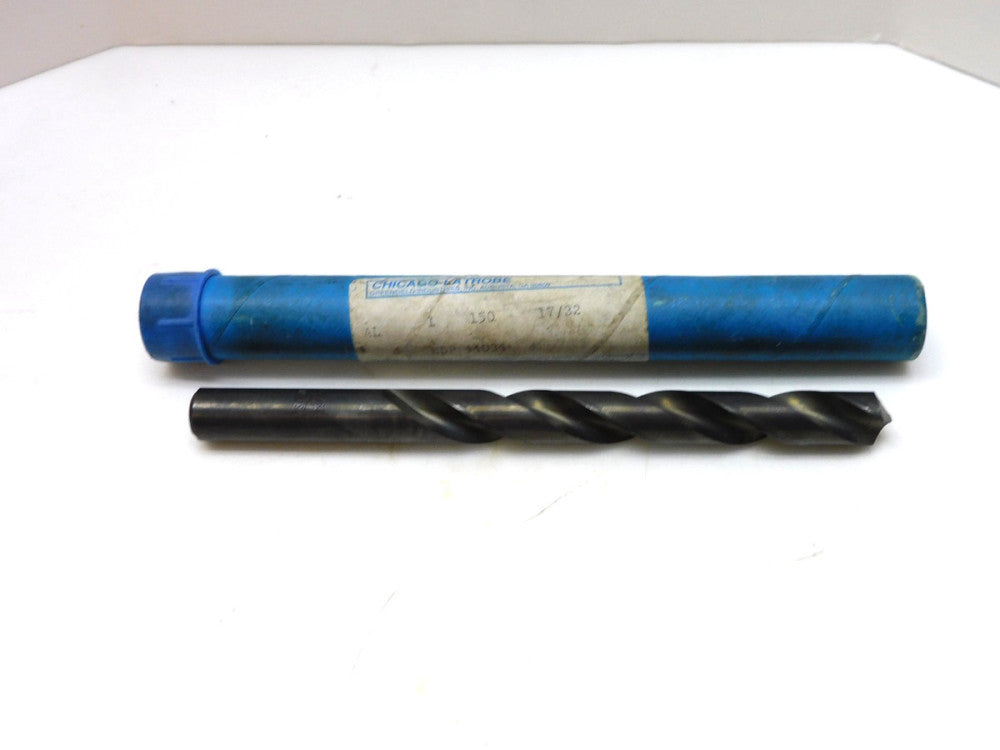 CHICAGO LATROBE C-L EDP 44034 17/32 HSS DRILL BIT AL 1 150