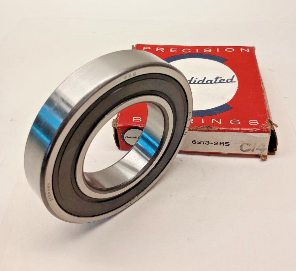 FAG 6213-2RS-C4 Ball Bearing Double Sealed 65 ID x 120 OD x 23mm 6213-2RSC4