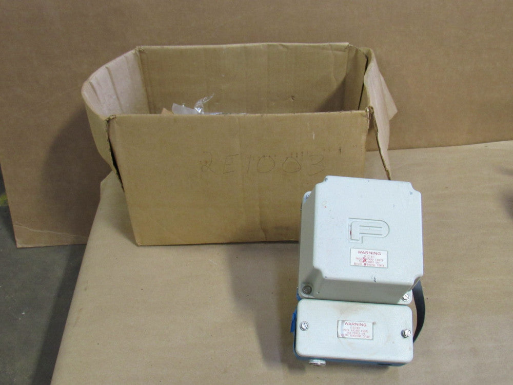 FISCHER PORTER MAGNETIC FLOW METER 10D1476PH041M29KY13A1112X1 6MM 20.32L/M